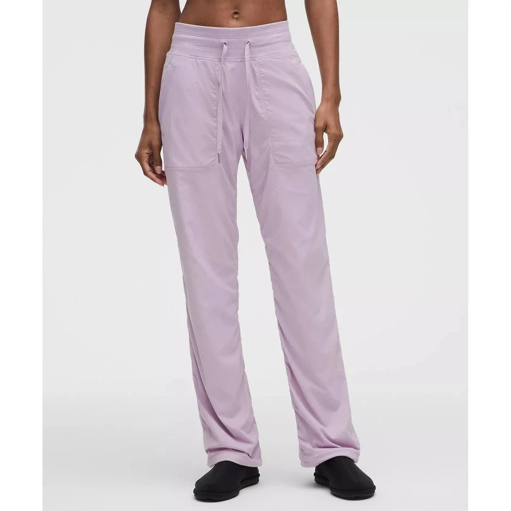 804-Lululemon-Dance Studio Mid-Rise Pant Regular-Lilac Play